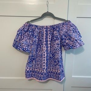 🌸Lilly Pulitzer NWT Frankee Off Shoulder Top
